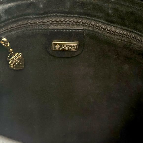 Vintage Gucci Black Leather Clutch - Picture 8 of 14